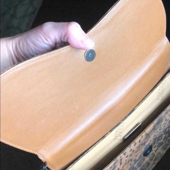 Stuart Weitzman animal print purse - Picture 9 of 16